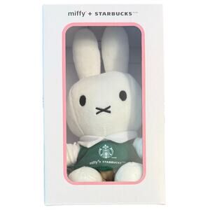 Miffy + Starbucks Plush Spring 2026 Dick Bruna Rabbit Bunny Apron NEW IN BOX